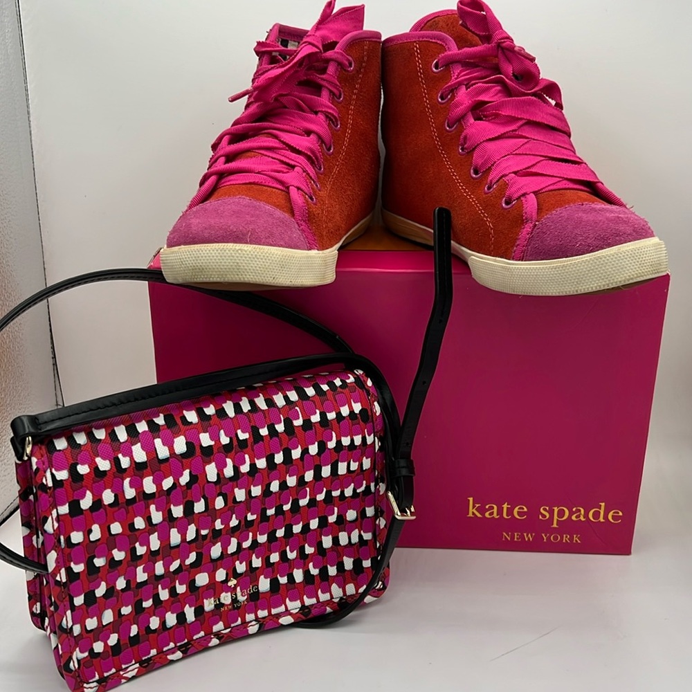 Kate Spade Sneakers and Crossbody Bundle